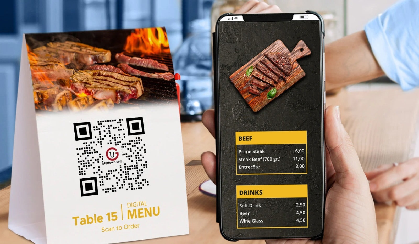 أفضل أدوات إنشاء منيو QR Code للمطاعم والكافيهات | Marked Place Egypt